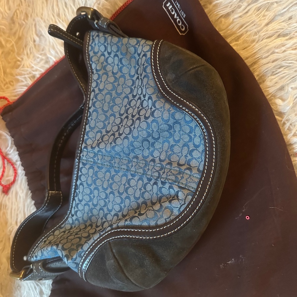 Vintage COACH hobo bag